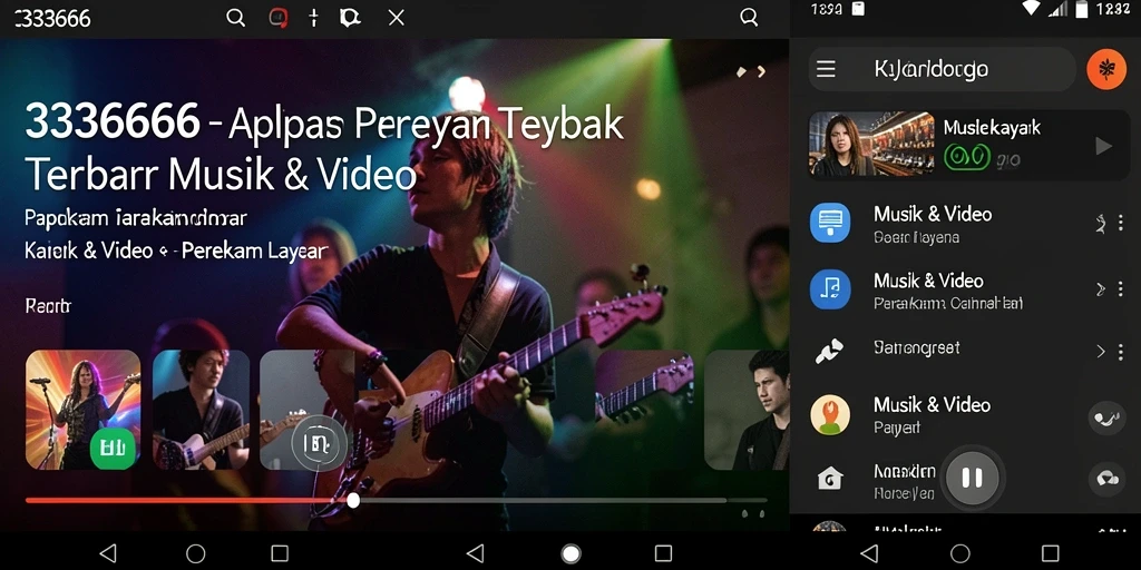 Antarmuka aplikasi Perekam Layar 333666 yang ramah pengguna.