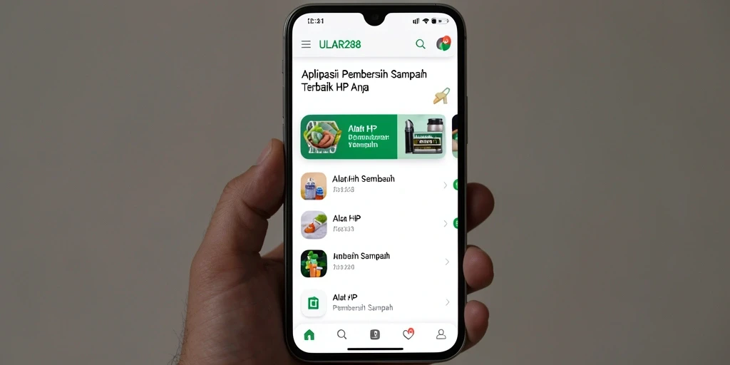 Tampilan antarmuka ULAR288 yang sederhana dan fungsional.