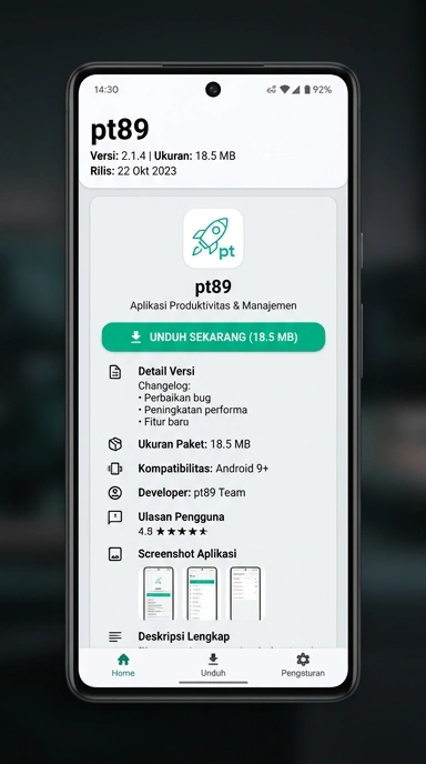 Unduh dan Instal APK pt89 untuk Android Sekarang