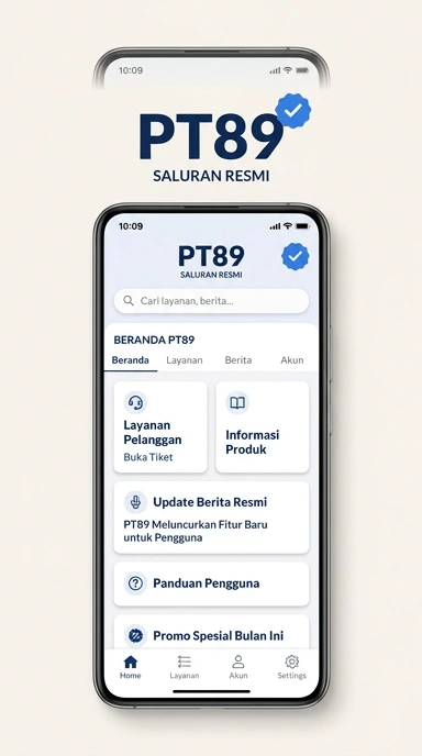 Kanal Resmi pt89 untuk Pengguna Android Indonesia